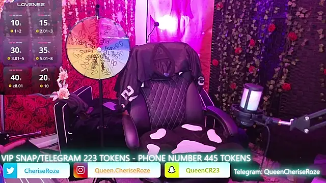 cheriserozequeen online show from September 17, 2025, 5:14 pm