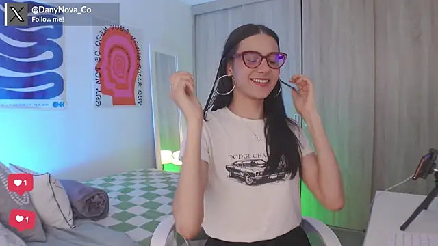 DanyNova Co online show from April 1, 2026, 9:12 pm