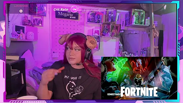 MegariaB online show from October 11, 2025, 3:50 am