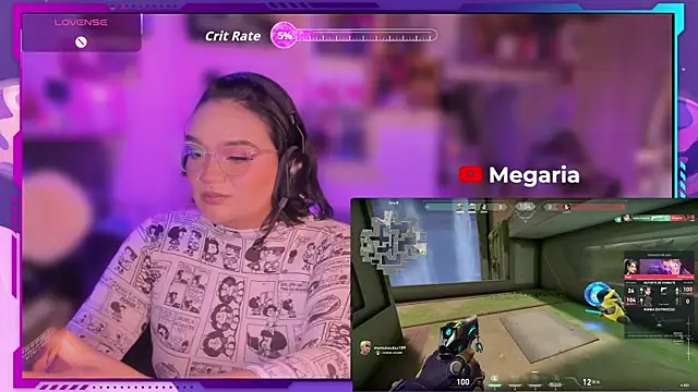 MegariaB online show from December 15, 2025, 4:17 am