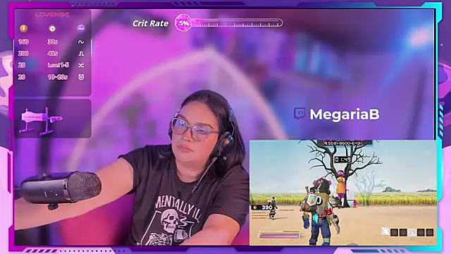 MegariaB online show from February 17, 2026, 4:42 am