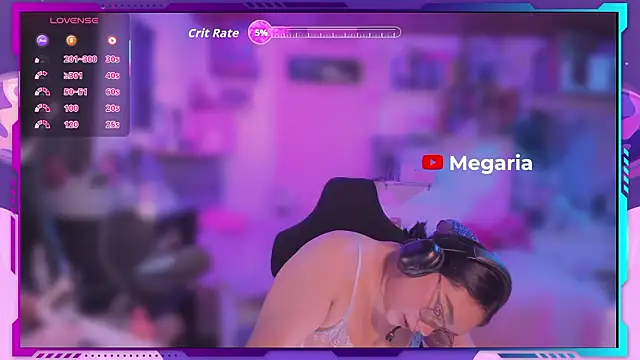 MegariaB online show from February 26, 2026, 5:06 am