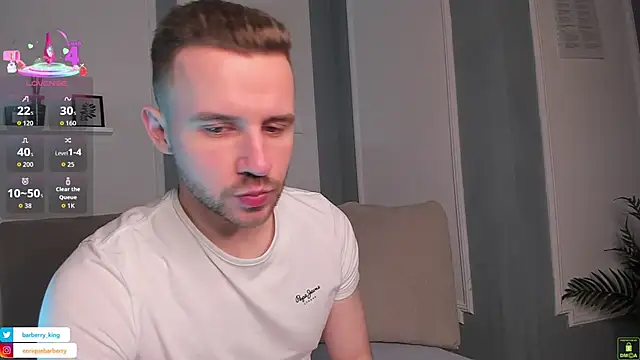 EnriqueBarberry online show from February 21, 2026, 6:25 am