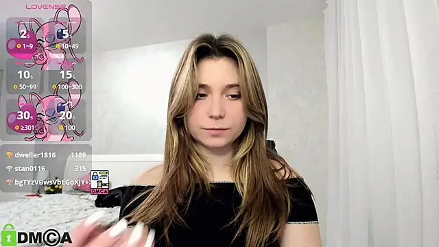 SweetMonicka online show from January 12, 2025, 5:44 pm