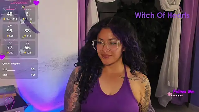 witchviolet online show from June 3, 2026, 3:09 am