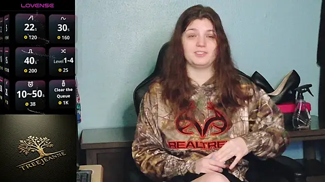 Snapshot of TreeJeanne chatting on January 5, 2026, 5:38 pm TreeJeanne online show from January 5, 2026, 5:38 pm