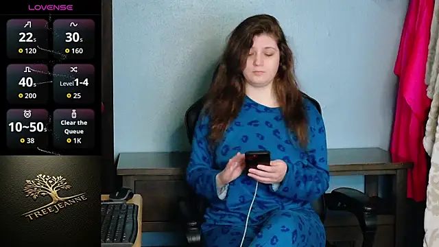 Snapshot of TreeJeanne chatting on March 14, 2026, 1:12 am TreeJeanne online show from March 14, 2026, 1:12 am