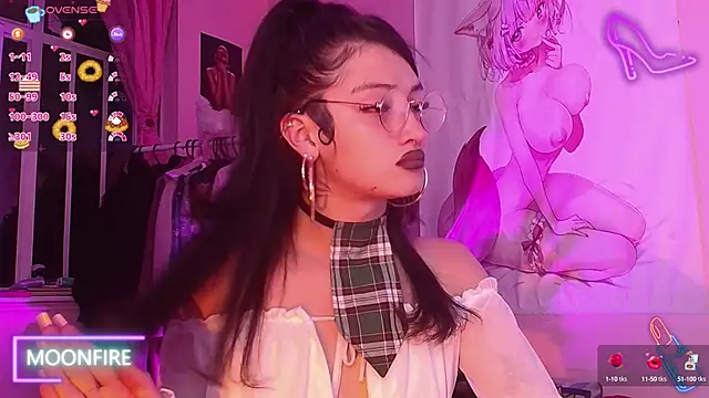 moonfiredancer online show from October 11, 2025, 4:55 am