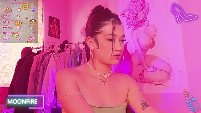 moonfiredancer online show from October 20, 2025, 1:55 pm