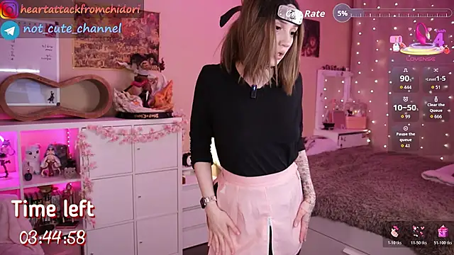 yourcutewaifu online show from October 20, 2025, 8:20 pm