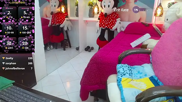 lorenapinto online show from February 22, 2025, 9:15 pm