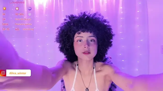 Alice winter  online show from December 15, 2024, 9:20 pm