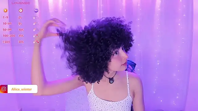 Alice winter  online show from January 18, 2025, 8:40 pm