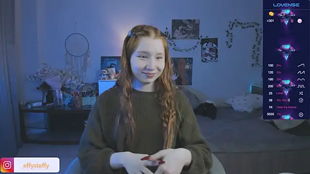 CallMeEffy1 online show from November 26, 2025, 7:37 pm