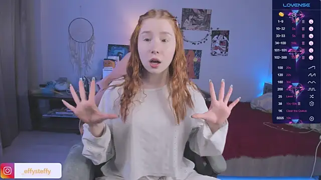 CallMeEffy1 online show from February 13, 2026, 5:42 pm