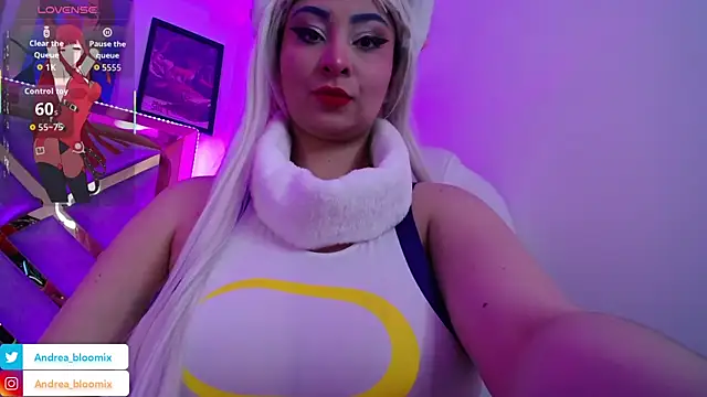 Andrea Bloomix online show from October 6, 2025, 3:53 pm