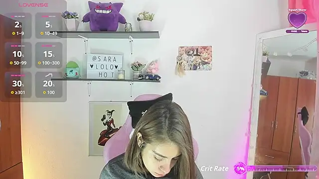 saralolo420 online show from February 21, 2026, 10:55 pm