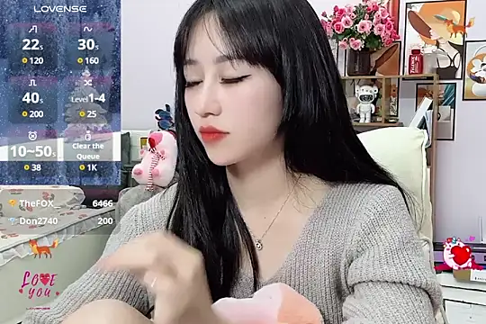 Snapshot of _LLisa_ chatting on February 9, 2025, 11:46 pm LLisa online show from February 9, 2025, 11:46 pm