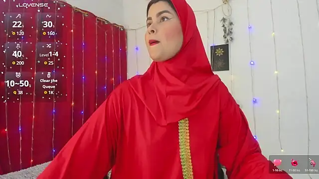 AishaAmin  online show from April 15, 2026, 12:34 pm