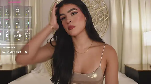 Antonellaparis  online show from October 13, 2025, 2:55 am