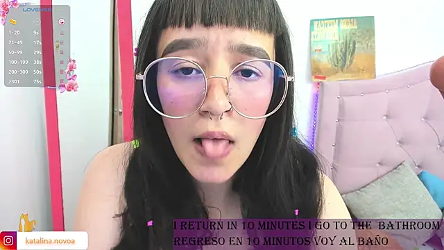 Katalina novoa online show from February 14, 2025, 4:04 am