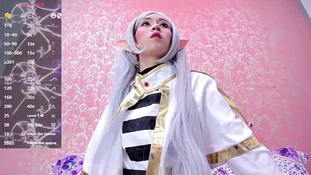 NEZUKO MITSURI online show from April 23, 2026, 5:26 pm