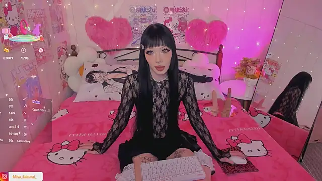 Misa Sakurai online show from March 29, 2026, 2:44 am