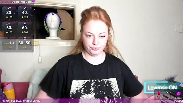 Snapshot of aaprill chatting on October 9, 2025, 8:45 am aaprill online show from October 9, 2025, 8:45 am