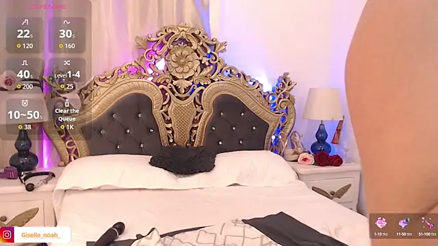 Giselle Noah online show from September 22, 2025, 8:00 pm