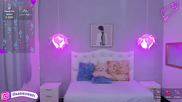 Lisa7 7 online show from February 5, 2025, 6:37 pm