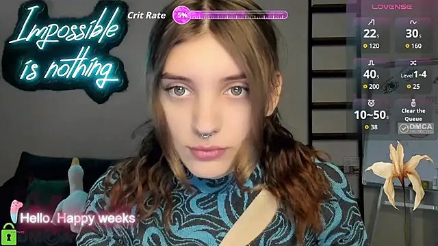 CherryBloom777 online show from October 10, 2025, 6:45 am