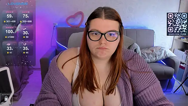 Melissa Purr online show from February 6, 2025, 3:16 am