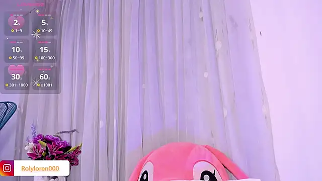 RolyLoren online show from February 8, 2025, 12:28 am