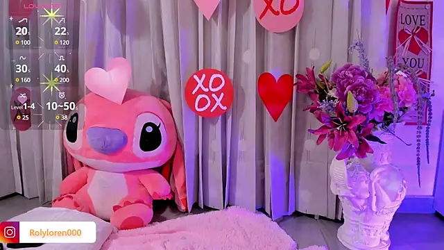 RolyLoren online show from February 11, 2025, 11:12 pm