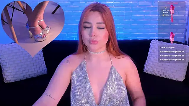 SamanthaKlein  online show from January 14, 2025, 9:35 am