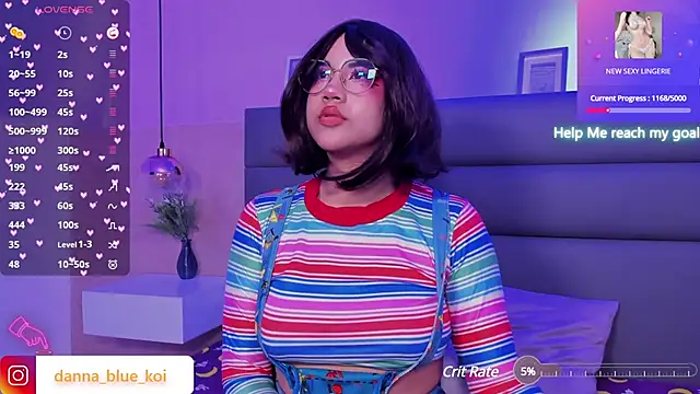 Snapshot of blue_koi chatting on January 19, 2025, 9:01 am blue koi online show from January 19, 2025, 9:01 am