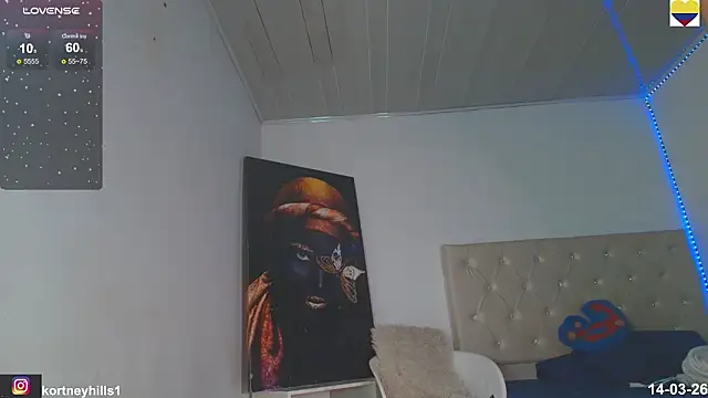 Snapshot of sexykortney chatting on March 14, 2026, 5:46 am sexykortney online show from March 14, 2026, 5:46 am