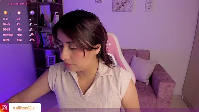 x allison online show from November 12, 2025, 9:14 pm