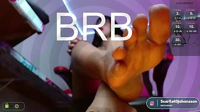 Miss scarllet  online show from January 27, 2025, 1:09 pm