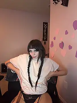 Snapshot of Gothbabbi chatting on February 13, 2026, 1:12 am Gothbabbi online show from February 13, 2026, 1:12 am