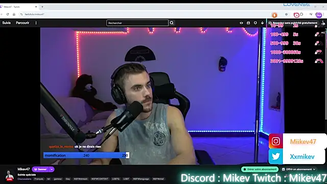 Mikev online show from September 18, 2025, 6:10 pm