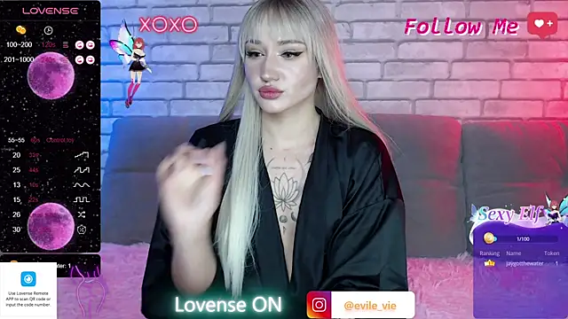 Eva Evile online show from December 19, 2024, 1:07 pm