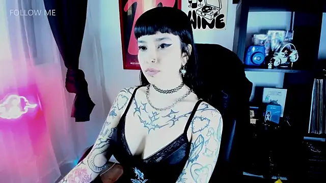 Demongirl6666 online show from April 11, 2026, 6:45 pm