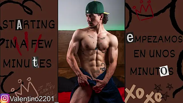 Valentino Xander online show from June 26, 2026, 12:15 am