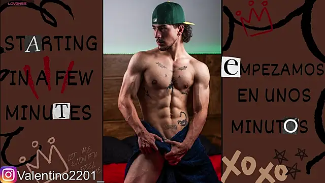 Valentino Xander online show from July 11, 2026, 2:25 am