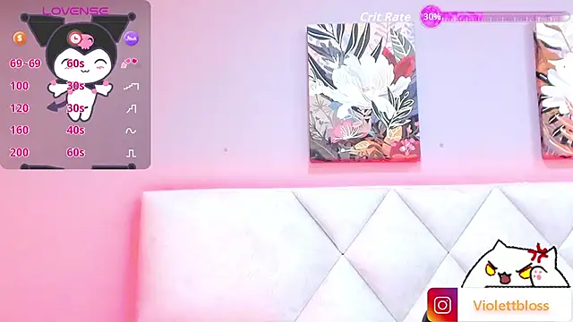 Violettbloss online show from September 23, 2025, 3:31 am