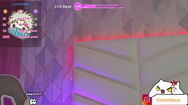 Snapshot of Violettbloss chatting on February 4, 2026, 3:56 am Violettbloss online show from February 4, 2026, 3:56 am