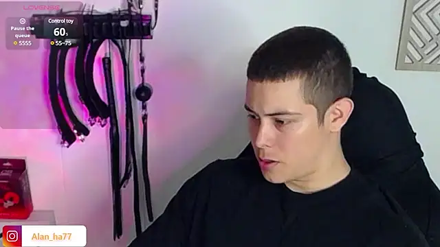 Alan hadid1 online show from February 4, 2025, 12:40 am