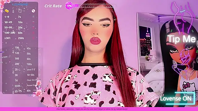 Babyenderlyn online show from November 6, 2025, 1:34 pm