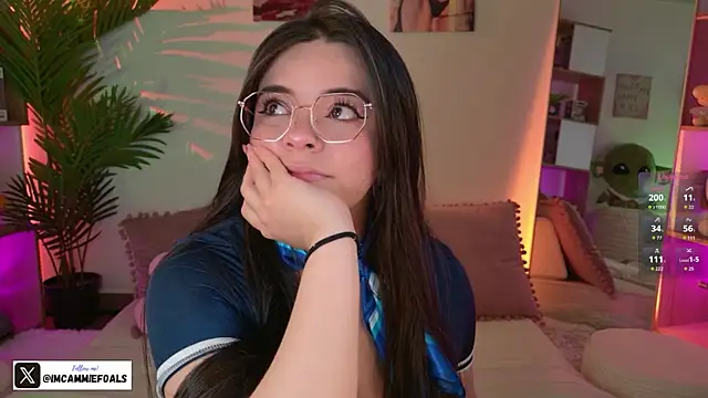 Snapshot of cammiefoalss chatting on October 3, 2025, 3:31 pm cammiefoalss online show from October 3, 2025, 3:31 pm